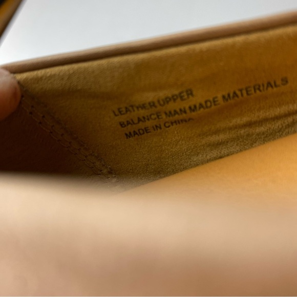 Korks by Kork-Ease Womens 8 Caren Beige Bronze Cap Toe Ballet Flats Slip Ons - Picture 6 of 7